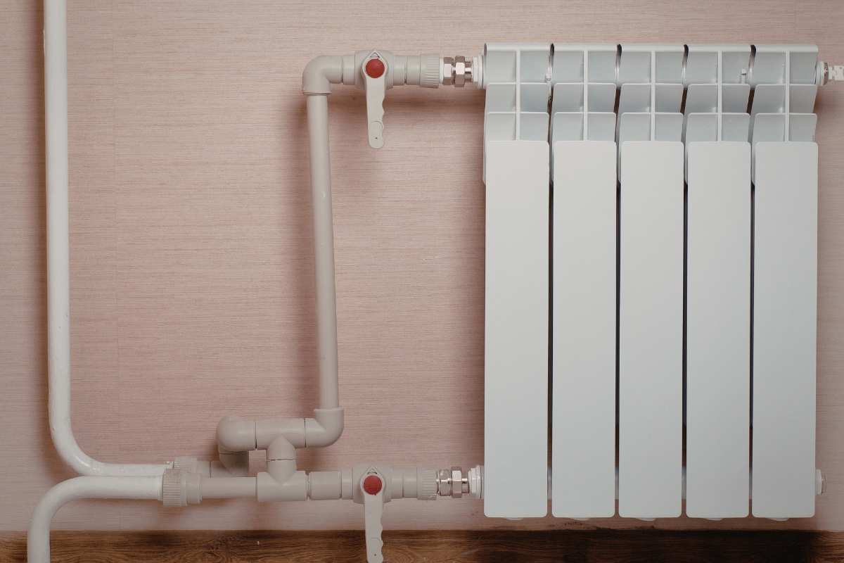 termosifone e tubature