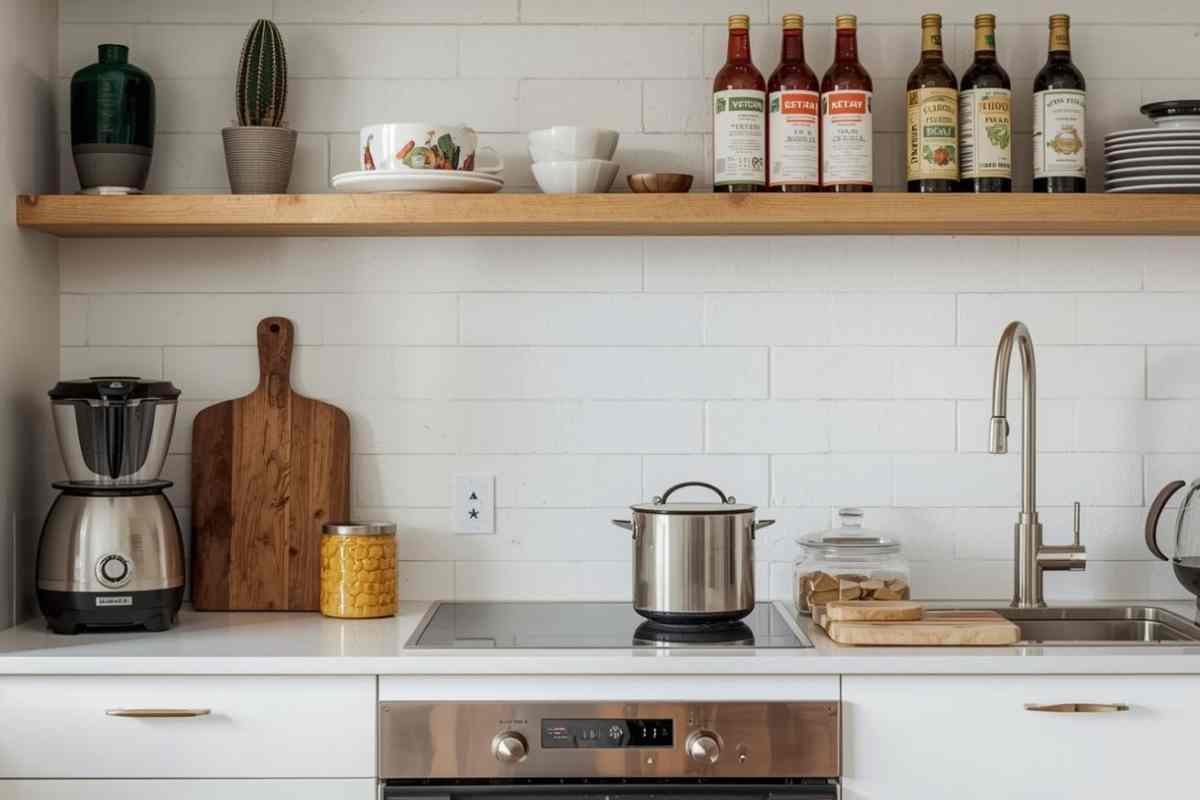 cose in ordine in una cucina